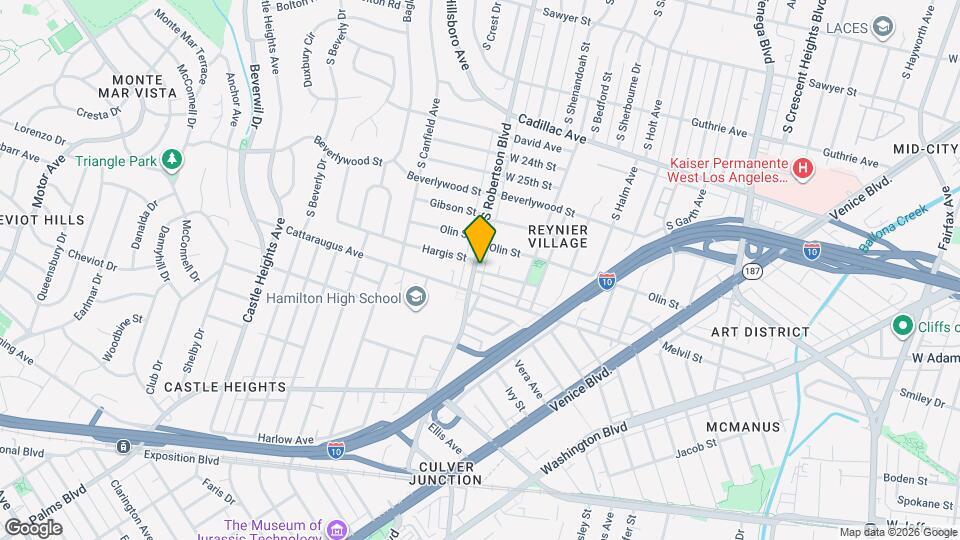 8959 Hargis St Map and Location Details