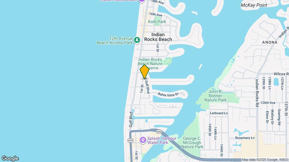 812 E Gulf Blvd Mapa y Detalles de la Ubicación
