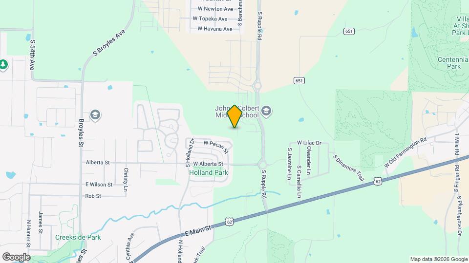 1079 S Benchmark Ln Map and Location Details