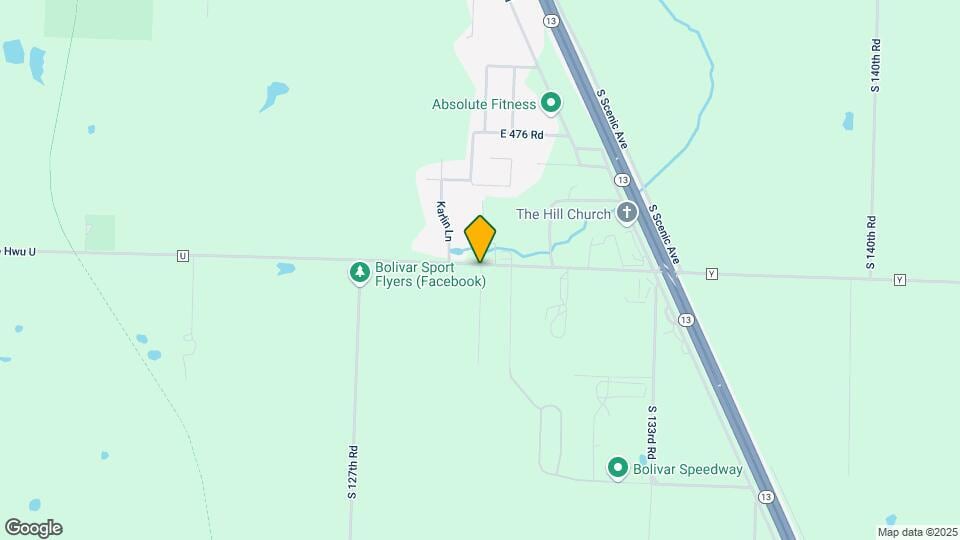 4801 S 129th Rd Map and Location Details