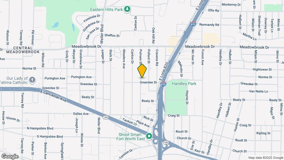 2625 Putnam St Map and Location Details