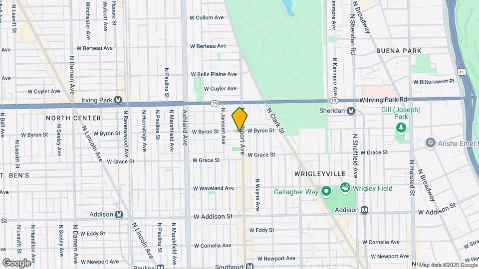 3856 N Southport Ave, Unit 2 Map and Location Details