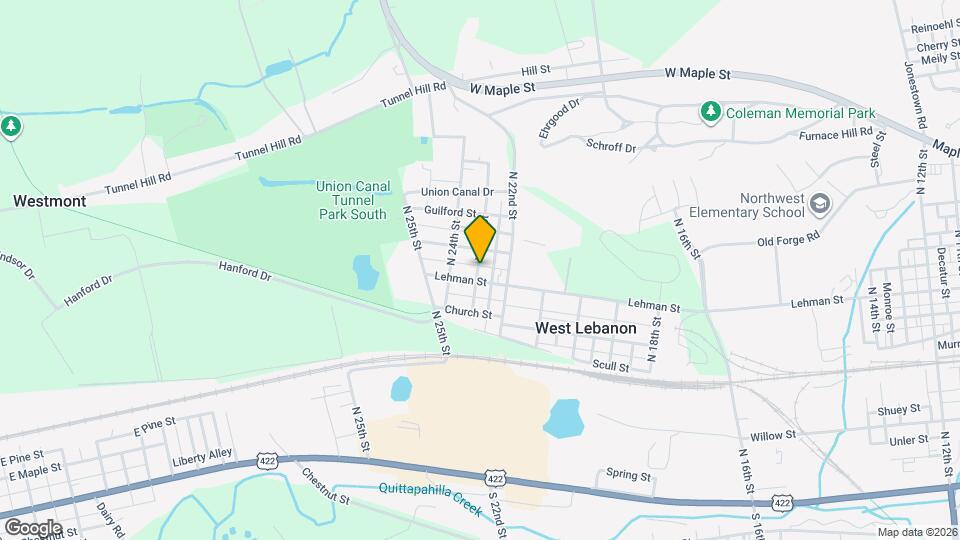 2237 Lehman St Map and Location Details