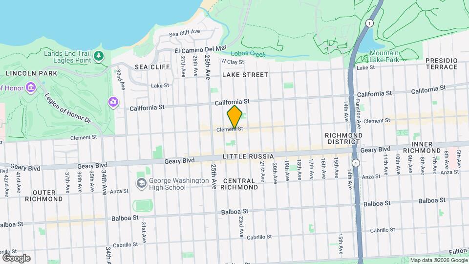 305 23rd Ave Map and Location Details