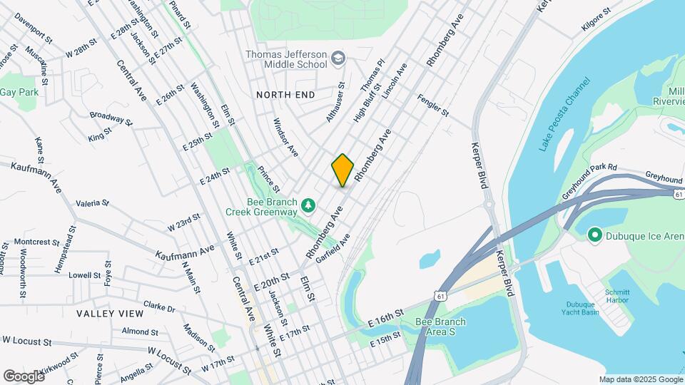2017 Windsor Ave Map and Location Details