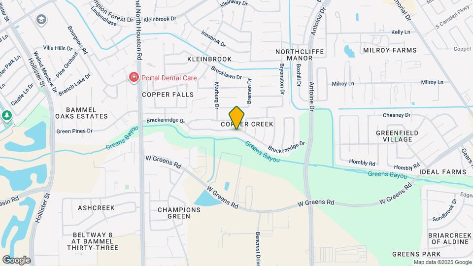 4615 Breckenridge Dr Map and Location Details