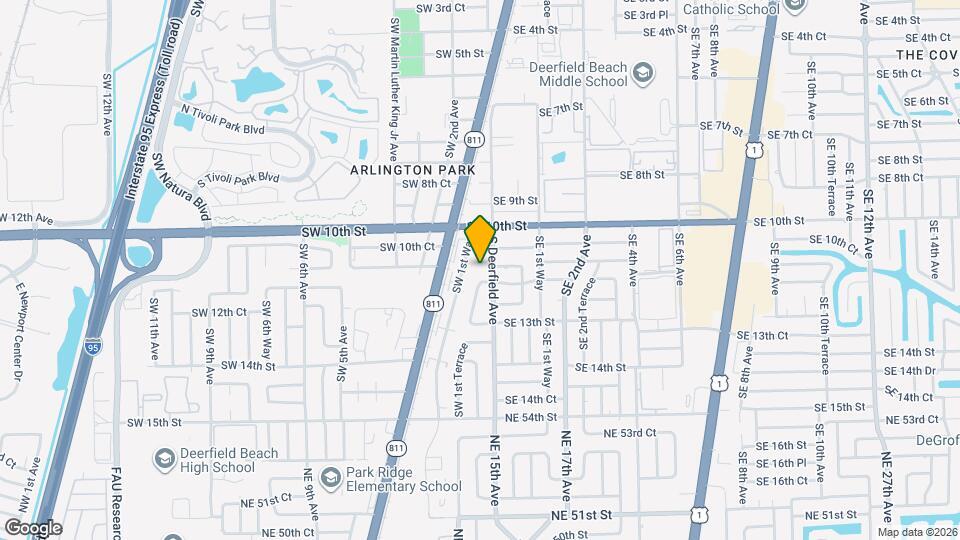 8 SW 11th St Map and Location Details