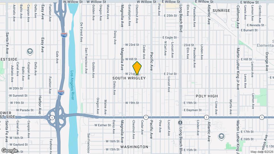2080 Chestnut Ave Map and Location Details