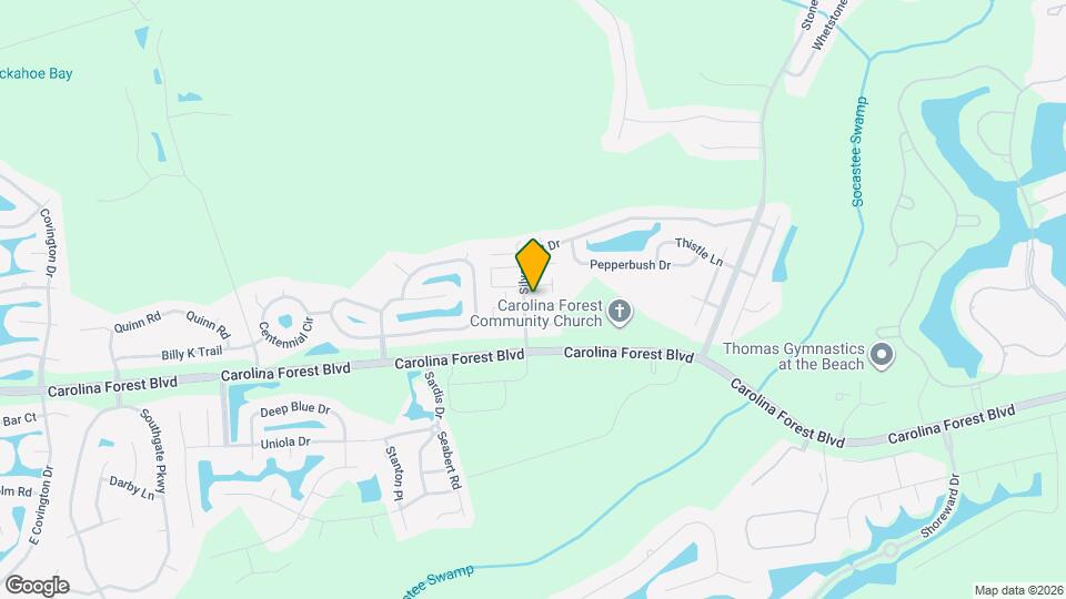 2037 Silvercrest Dr Map and Location Details