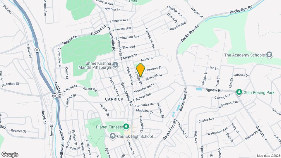 1737 Leolyn St Map and Location Details