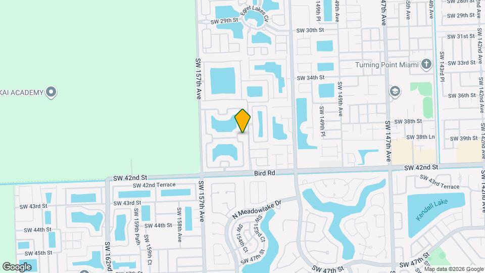 15430 SW 38th Terrace Map and Location Details