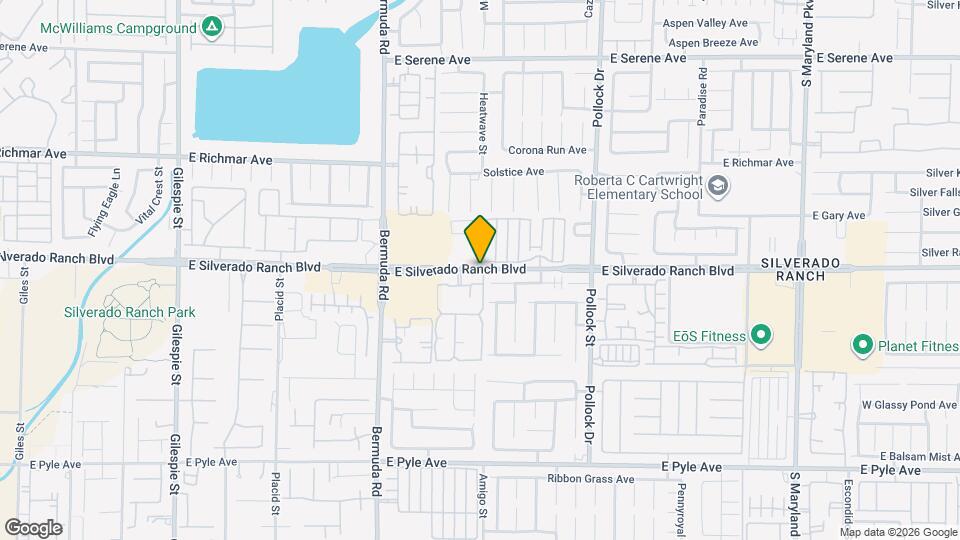 555 Silverado Ranch Blvd Map and Location Details