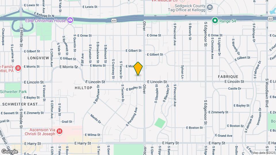 844 S Dellrose Ave Map and Location Details
