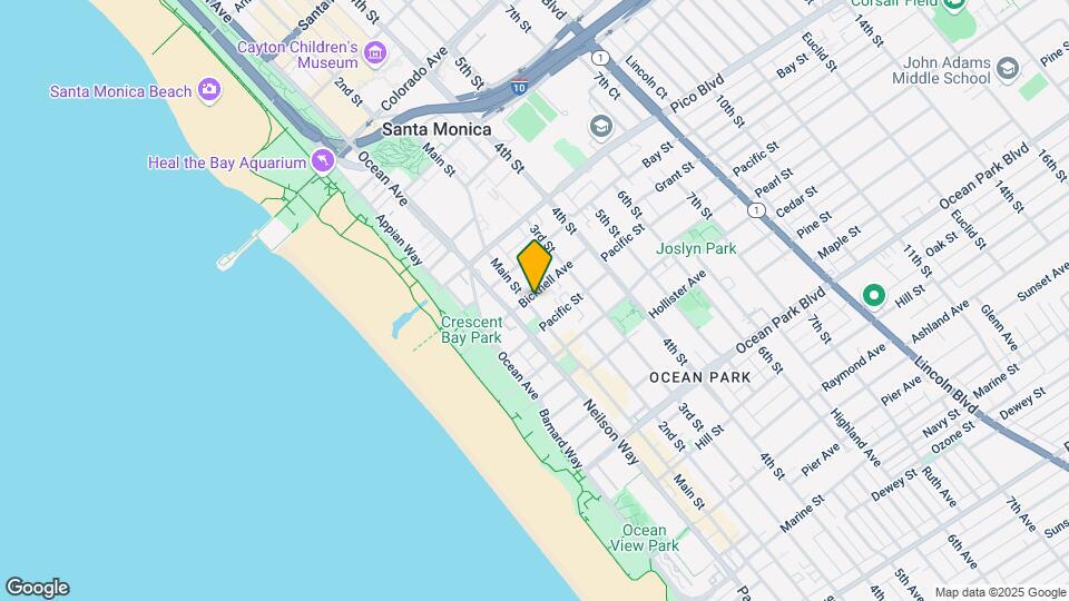 202 Bicknell Ave Mapa y Detalles de la Ubicación