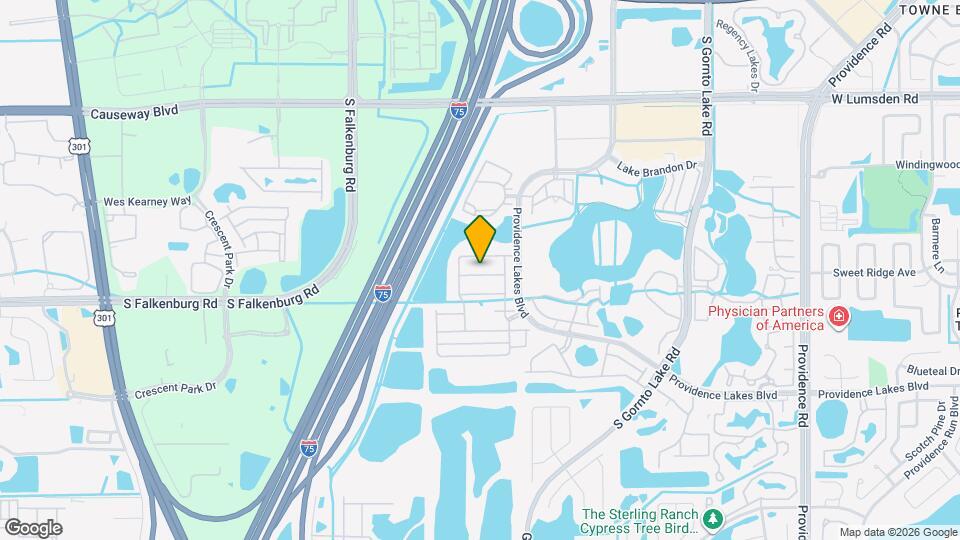 2719 Garden Falls Dr Map and Location Details