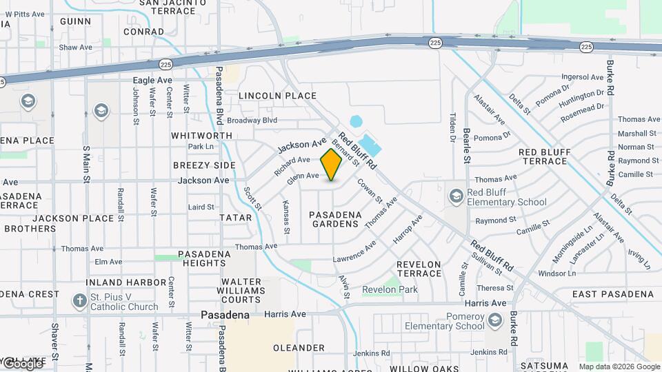1321 Taylor Ave Map and Location Details