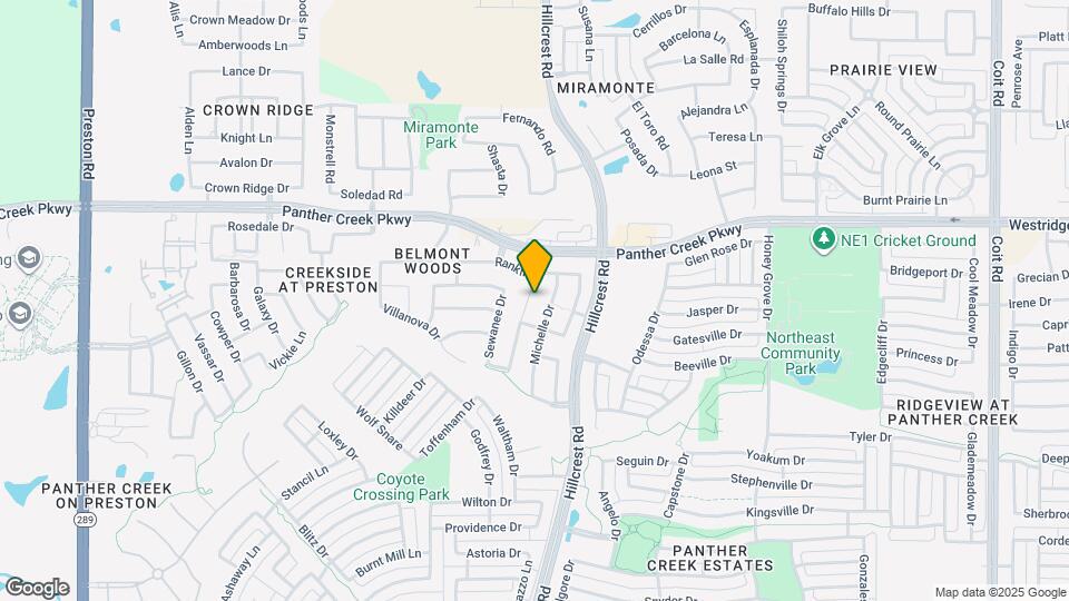 13194 Ambrose Dr Map and Location Details