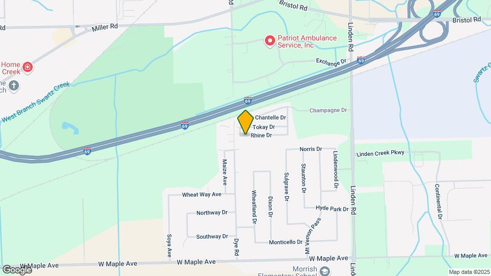 5231 Rhine Dr Map and Location Details
