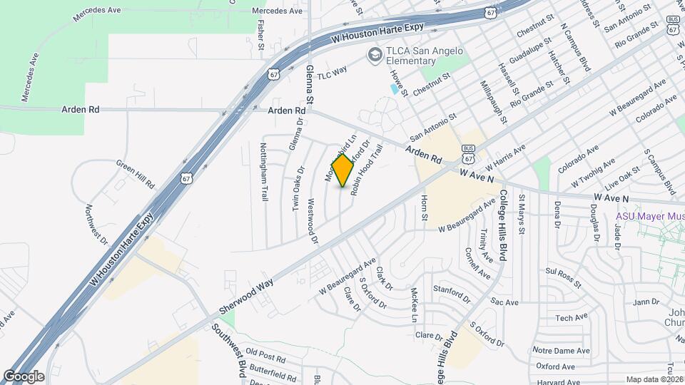 224 N Oxford Dr Map and Location Details