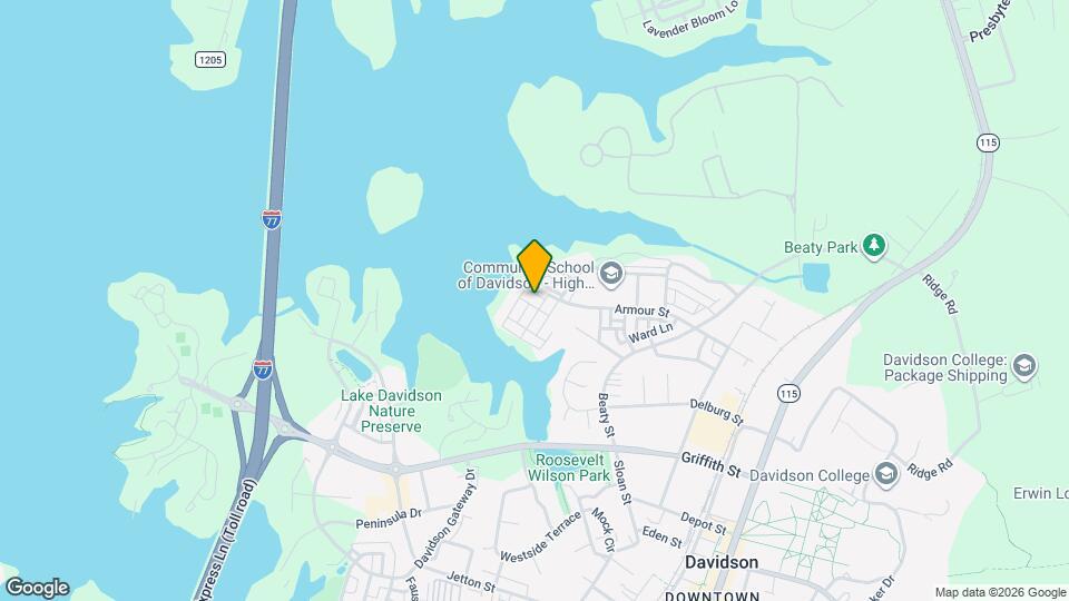 113 Lake Davidson Park Map and Location Details