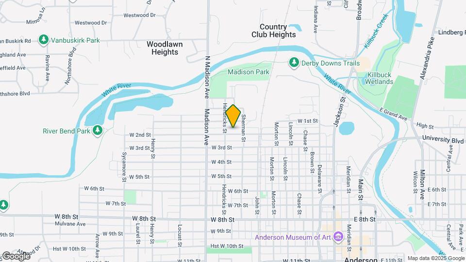 826 W 2nd St Map and Location Details