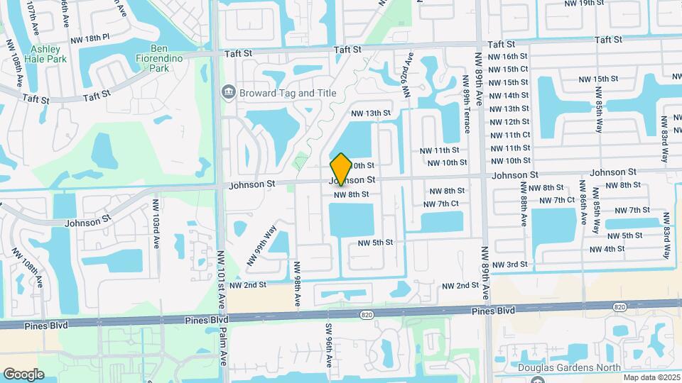 9531 NW 8th St Map and Location Details