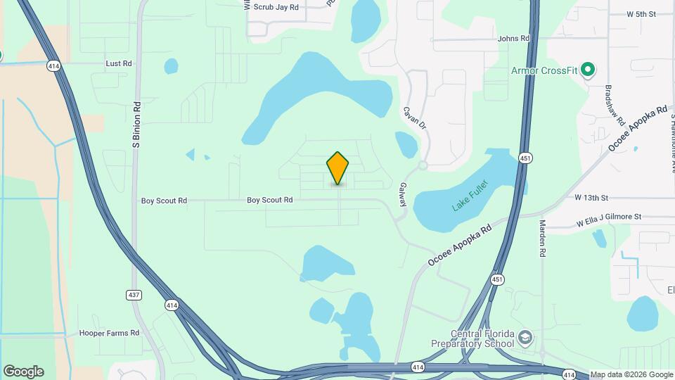 1851 Pinecliff Dr Mapa y Detalles de la Ubicación