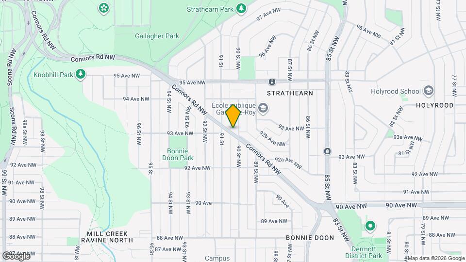 9302 90 St NW Map and Location Details