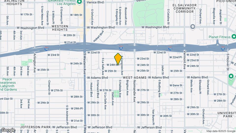 1794-1796 W 24th St Mapa y Detalles de la Ubicación