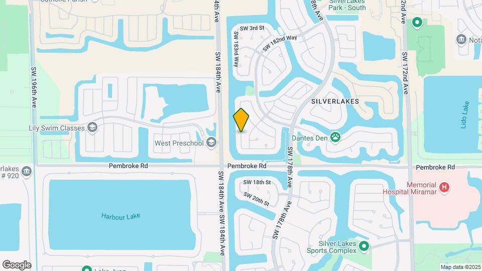 384 SW 188th Ave Map and Location Details