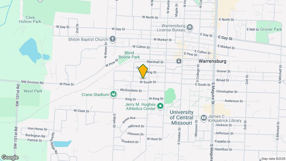 309 W South St Map and Location Details