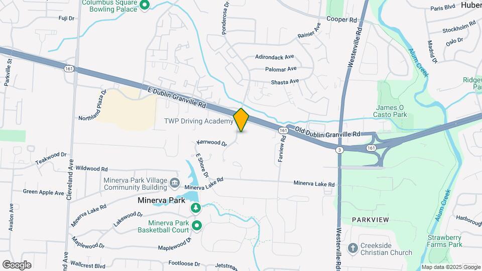 5380-5386 Ponderosa Dr Map and Location Details