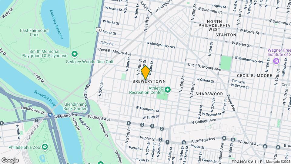 2809 W Jefferson St Map and Location Details