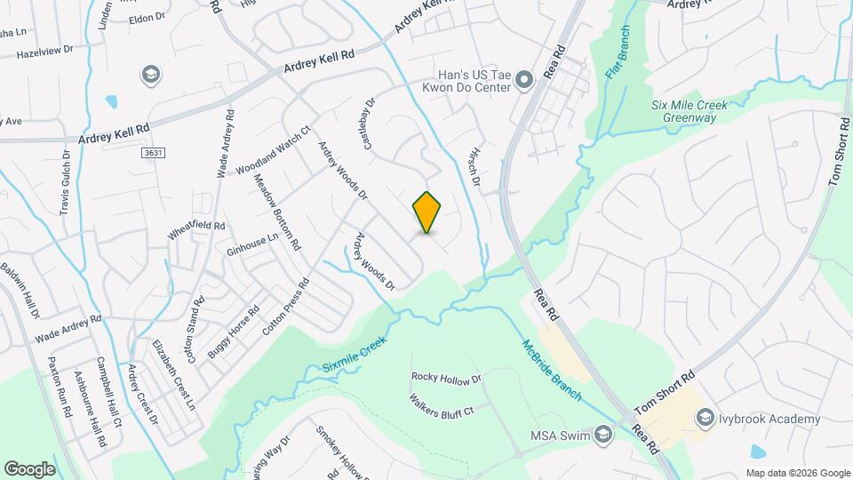 8301 Tonawanda Dr Map and Location Details