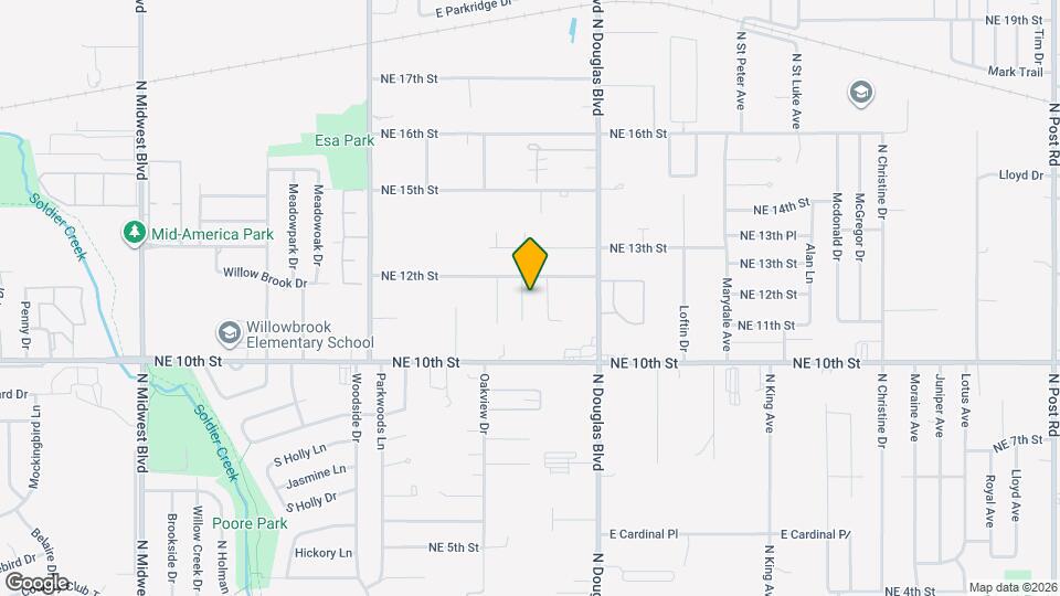 1224 Cathy Ln Map and Location Details