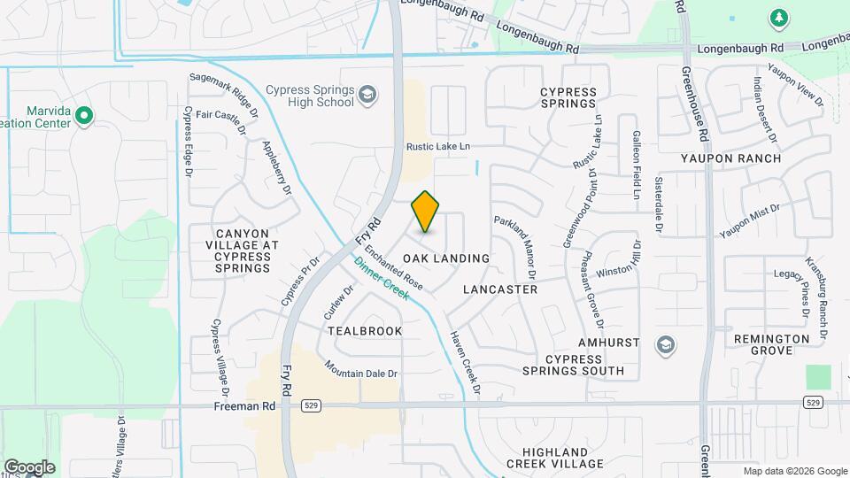 20214 Sendera Oaks Ln Map and Location Details