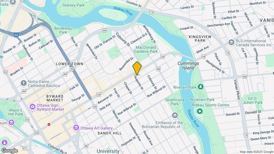 183 Augusta St Map and Location Details