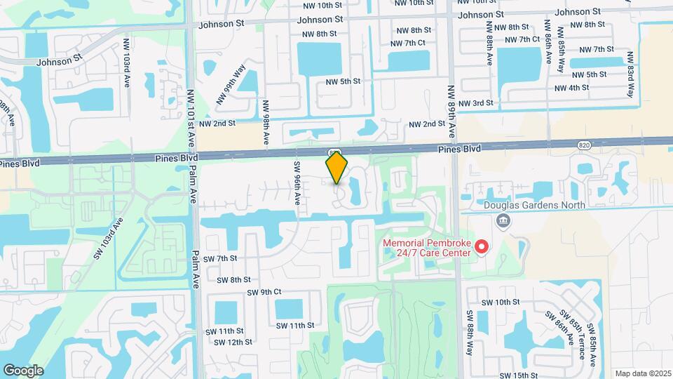 351 Palm Way, Unit 204 Map and Location Details