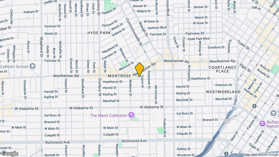 1416 Hawthorne St Map and Location Details