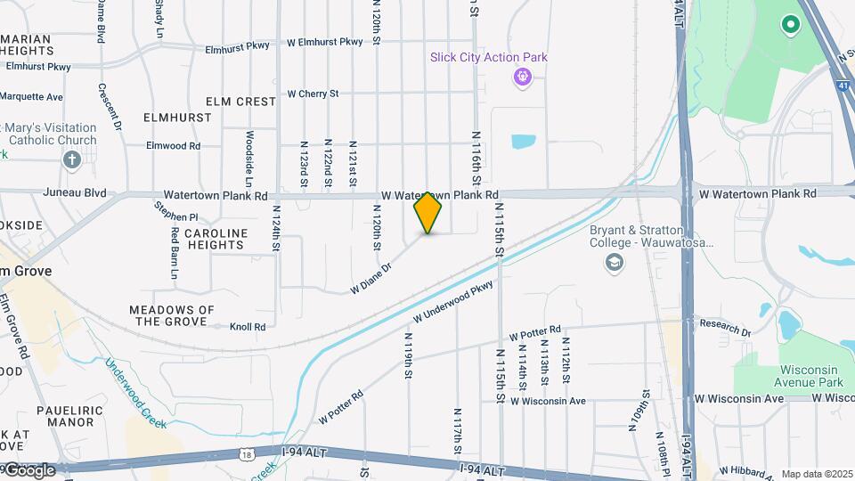 11733-11735 W Diane Dr Map and Location Details