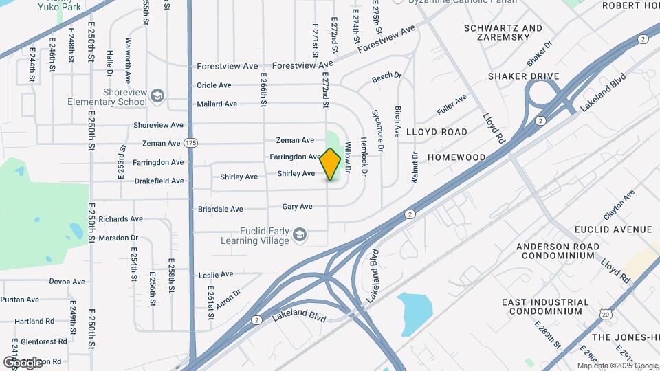726 Willow Dr Map and Location Details