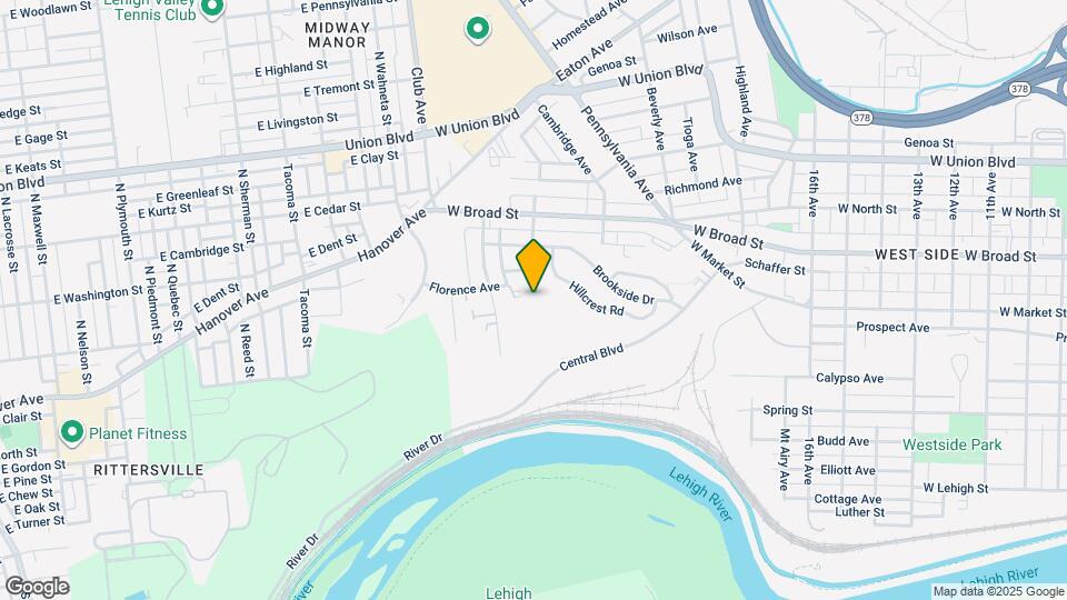 2105 Florence Ave Map and Location Details