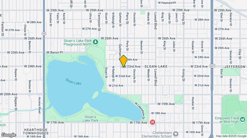 2250 Quitman St Mapa y Detalles de la Ubicación