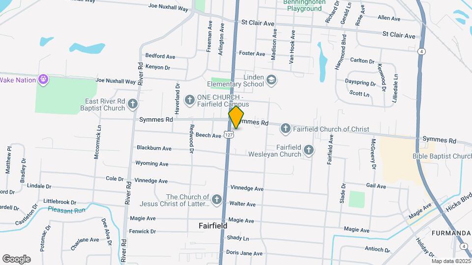 4630 Pleasant Ave Map and Location Details