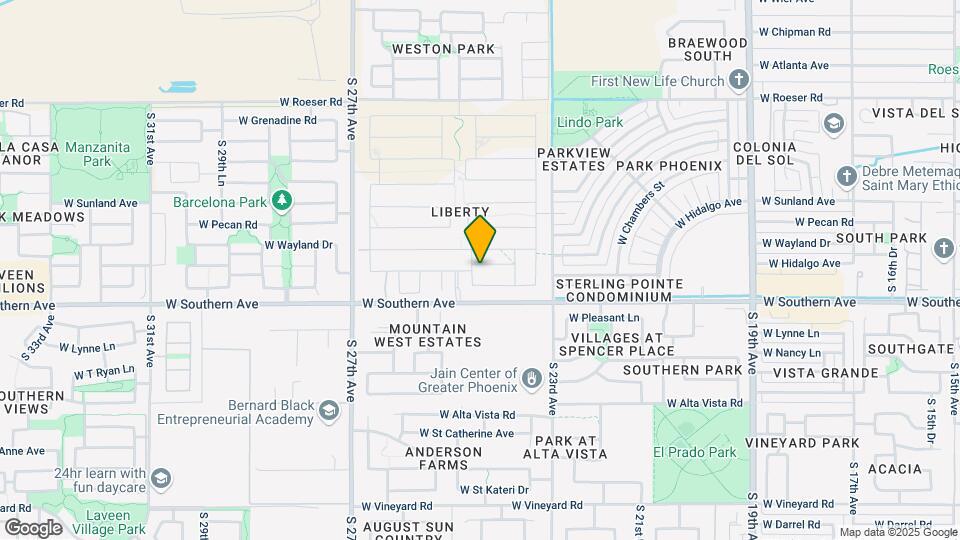 2433 W Jessica Ln Map and Location Details