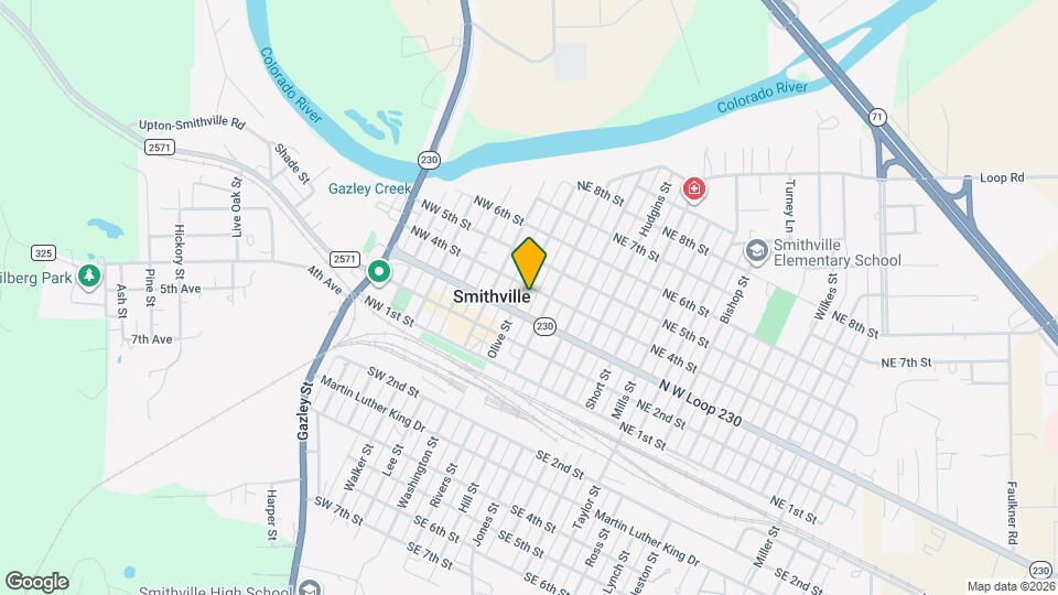 304 Olive St Map and Location Details