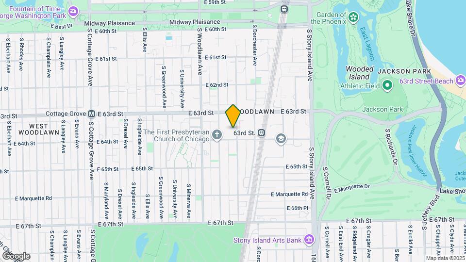 6342 S Kenwood Ave Map and Location Details