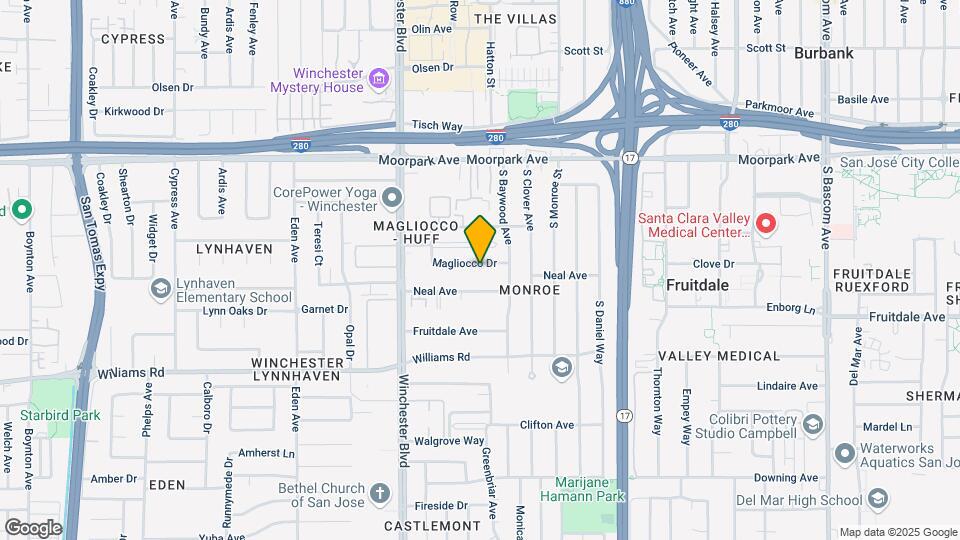 2952 Magliocco Drive Map and Location Details