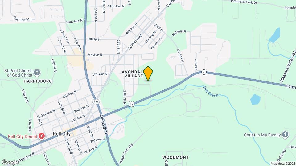 469 Avondale Dr Map and Location Details