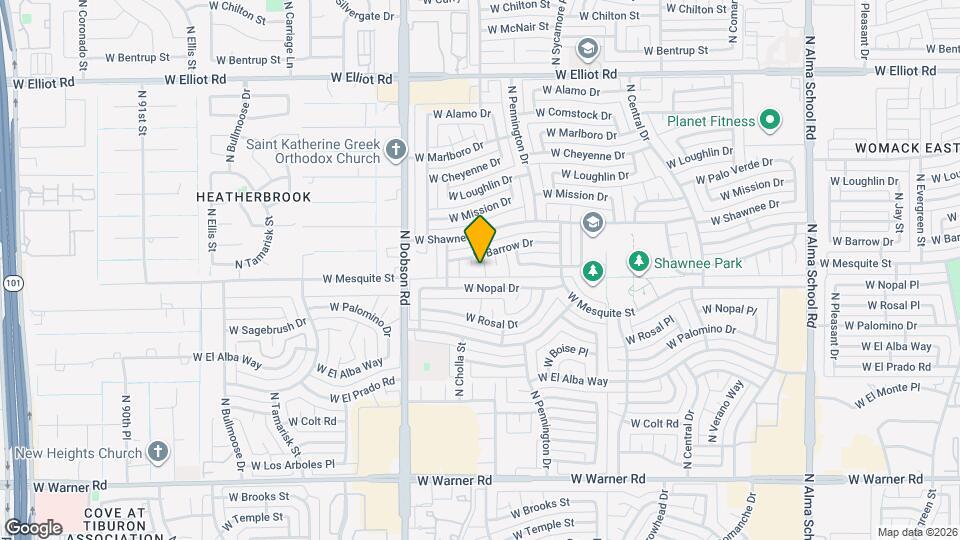 1803 W Barrow Dr Map and Location Details